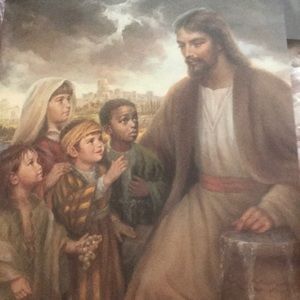 Joseph Wallace King 1980 set of 3 Jesus prints